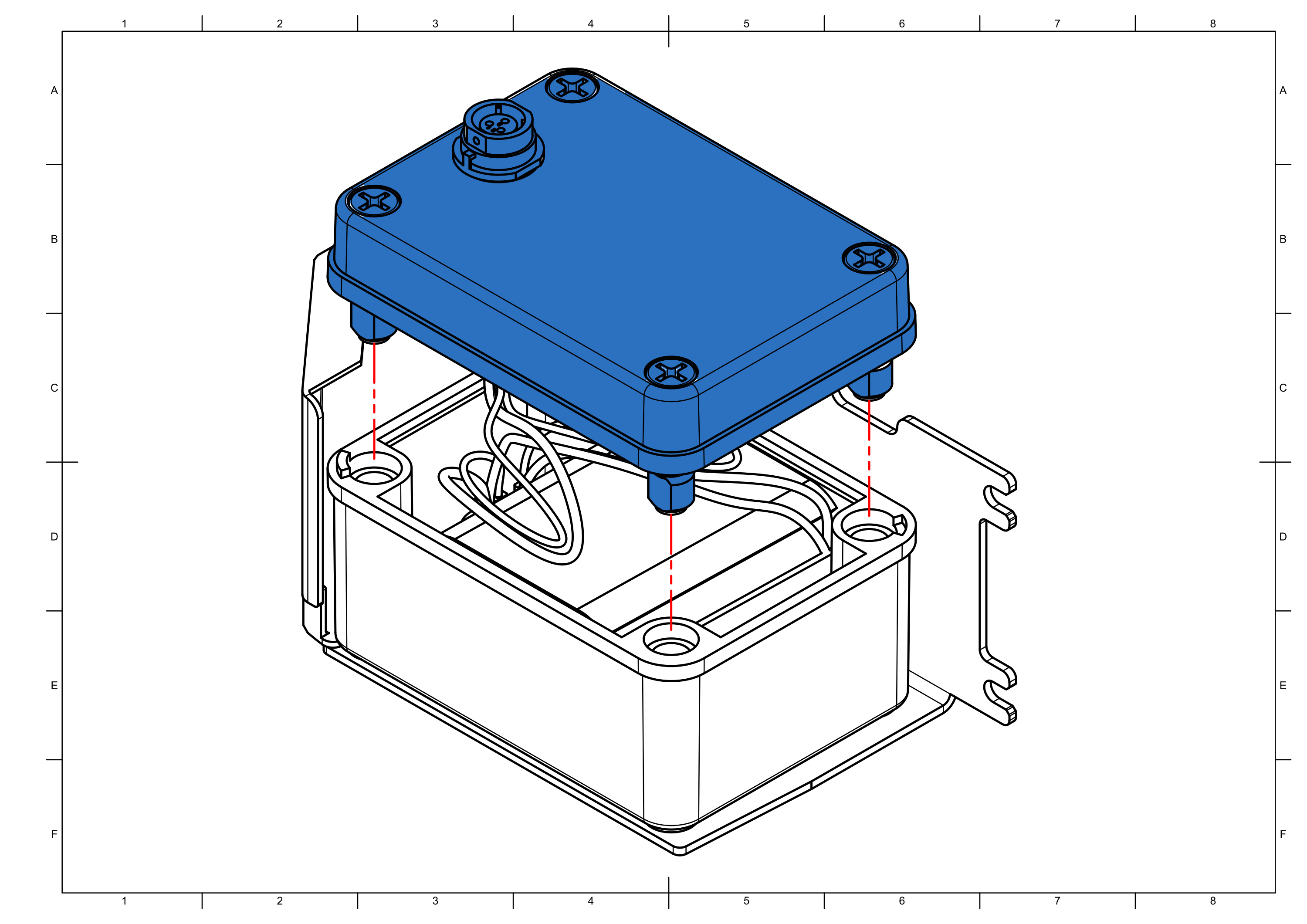 Attaching box cover